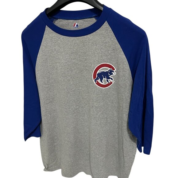 Derrek Lee Chicago Cubs Baseball 3/4 Sleeve Jersey Size XXL Majestic - Picture 2 of 6